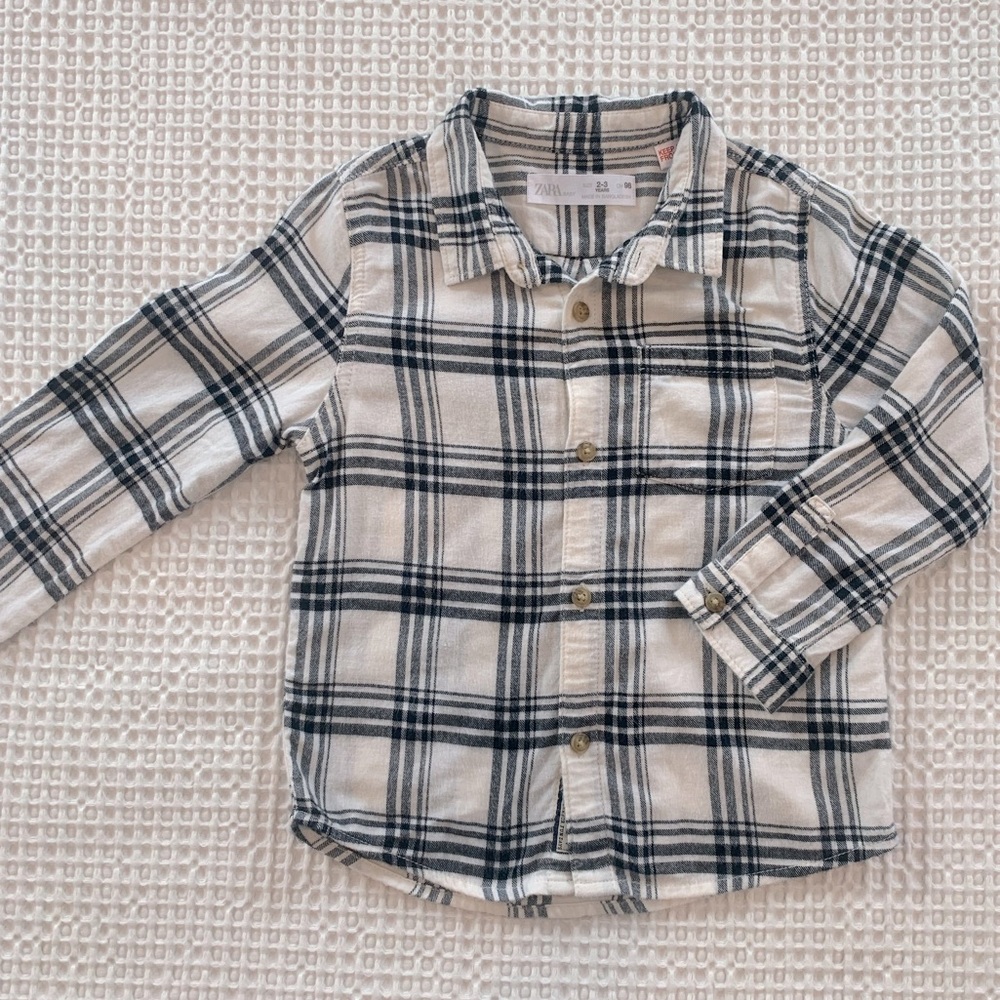 Zara flannel shirt